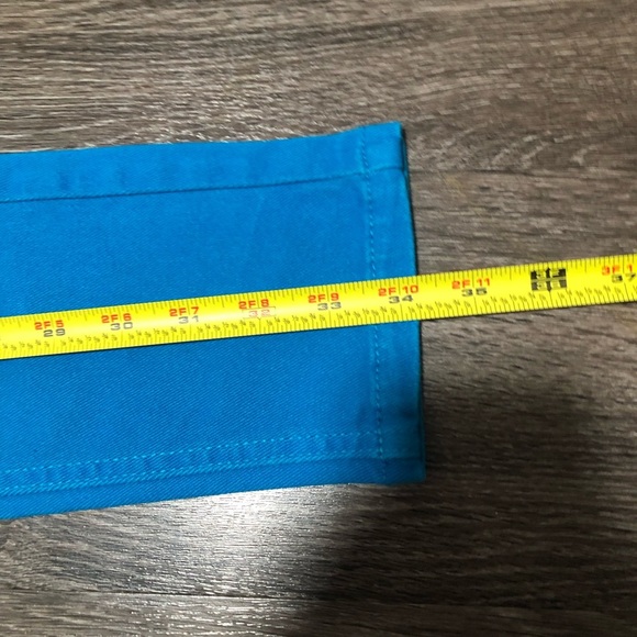 Imperial Star Girls Skinny Jeans in Bright Turquoise - Size 12 - Picture 6 of 8